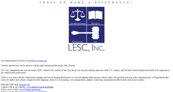 Desktop Screenshot of lesc.net