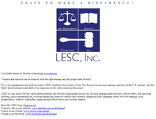 Tablet Screenshot of lesc.net